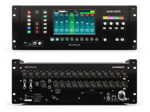 Allen & Heath SQ-Rack > Console de mixage numérique > 16 I / 12 O